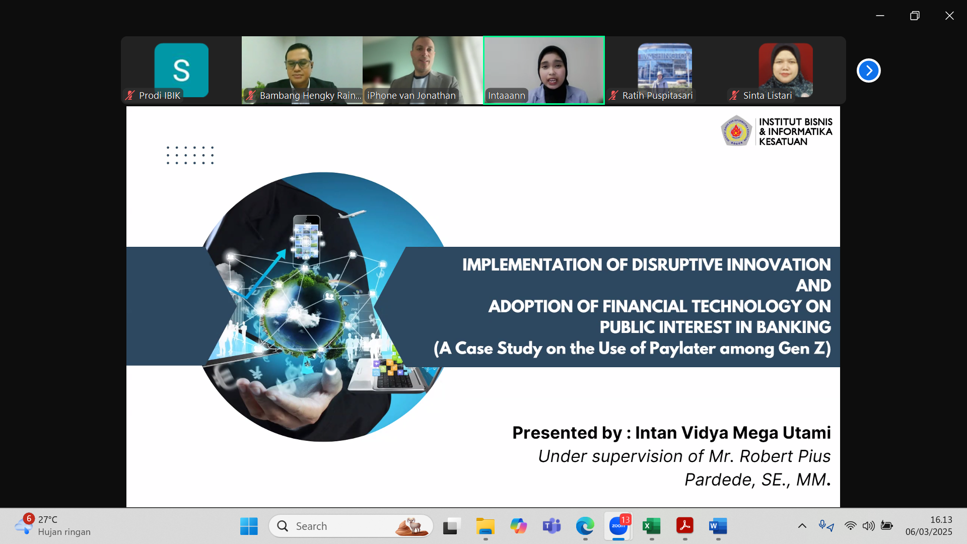 EXTERNAL EXAMINER WITH AVANS UNIVERSITY