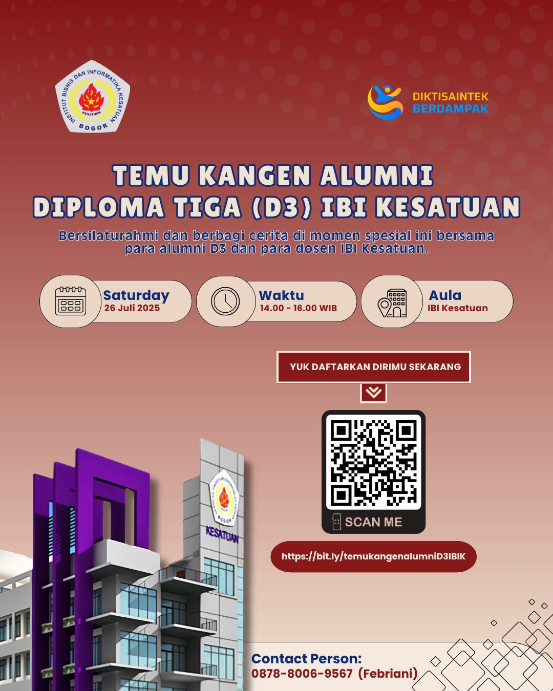 Temu Kangen Alumni D3 Program Vokasi